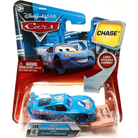 [Ready Stock] LIMITED CHASE Disney Pixar Cars Mattel CHASE Dinoco ...