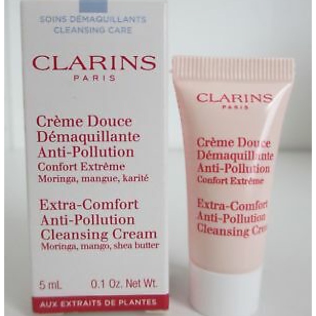 clarins extra comfort anti pollution cleansing cream