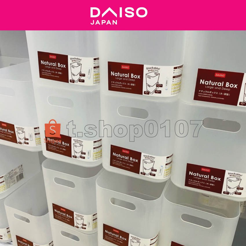 Review Daiso Stackable Storage Box