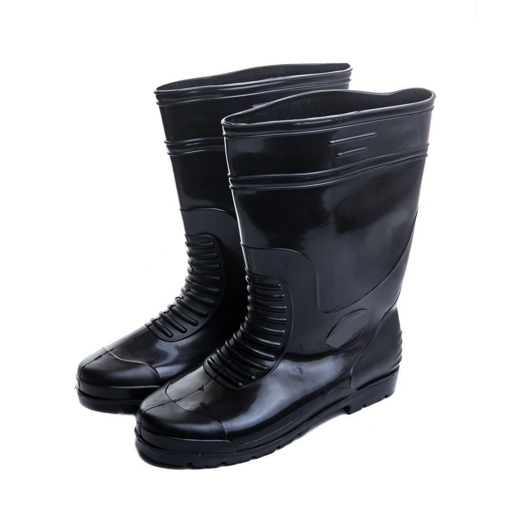 kasut getah safety rubber shoe anti slip boot pasar kebun garden ...