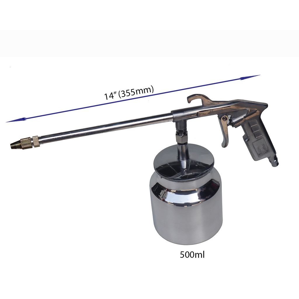 Oil Paint Dispensing Sprayer Gun Fully Aluminium Pneumatic Air