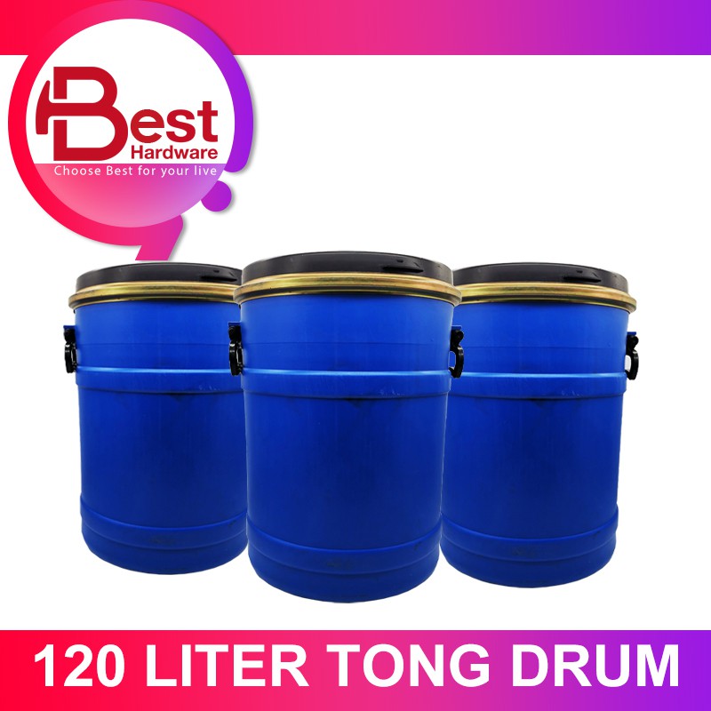 Best Hardware Refurbished Random Tong Drum Tong Drum Birutong Airopen Top 120 Liter 1336