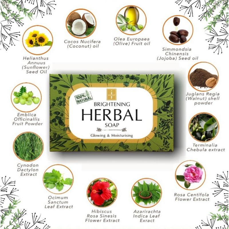 brightening herbal soap