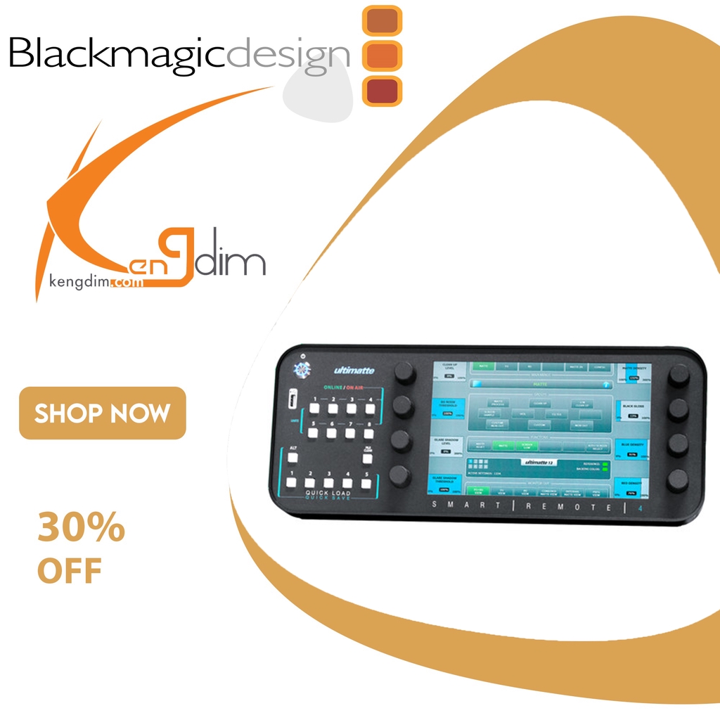 Blackmagic Design Ultimatte Smart Remote 4 | Shopee Malaysia