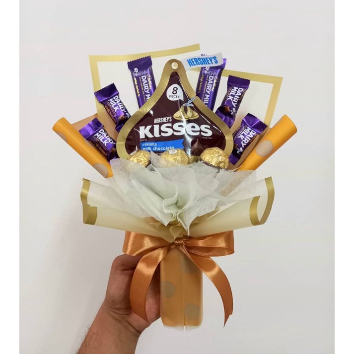 CHOCOLATE BOUQUET BIRTHDAY / ANNIVERSARY / MISS YOU / GETWELL SOON / CONGRATS / SORRY