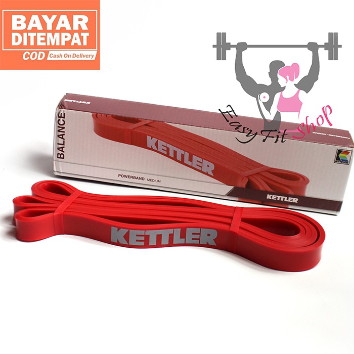 Kettler Resistance Band Power Band (Size S M L Ultra) Shopee