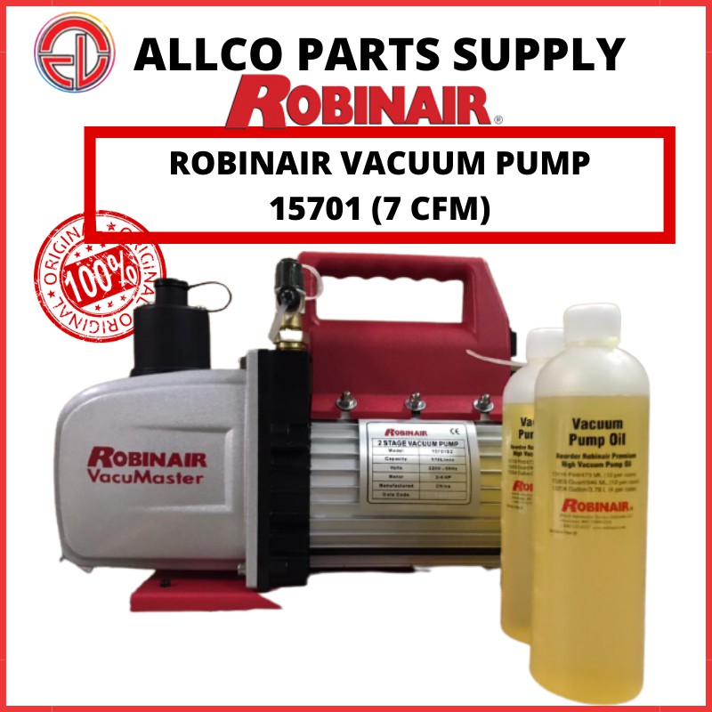 Robinair 2 Stage Vacuum Pump Parts