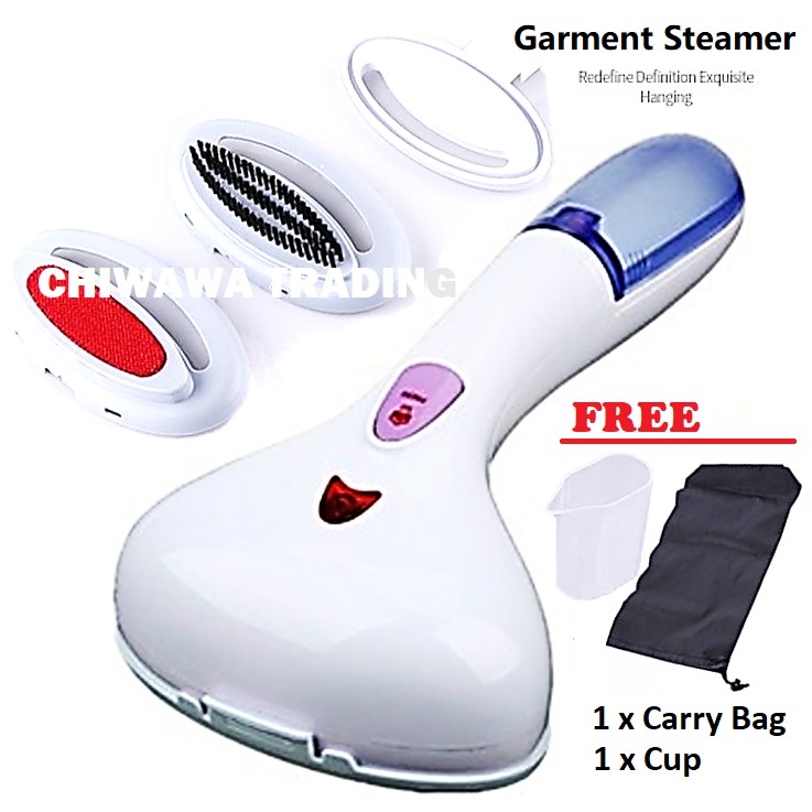 Electric Garment Steamer Tobi Travel Garment Clothes Handheld Clothes  Iron Brush Steamer / Seterika Baju