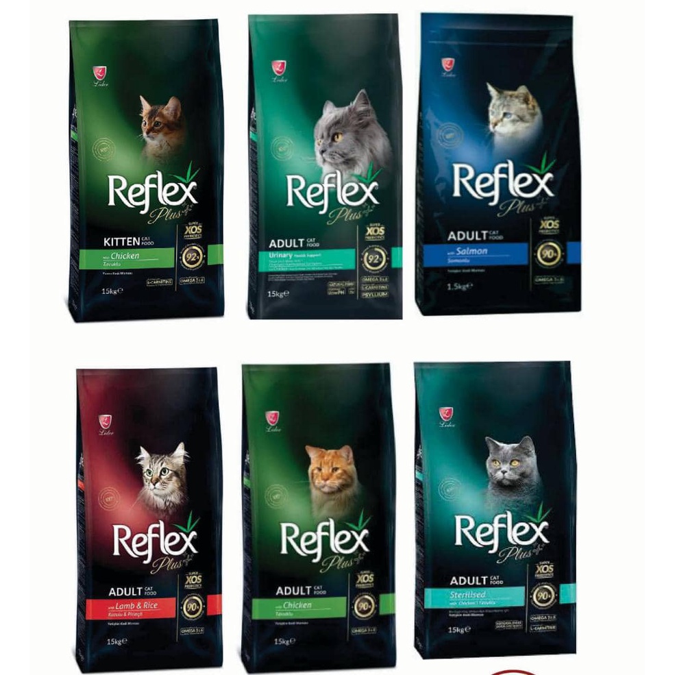 Peculiar lecho Presunción Reflex Plus cat food (Kitten/Adult) 15kg | Shopee Malaysia