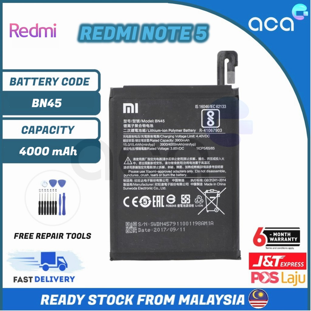 redmi note 10 battery mah