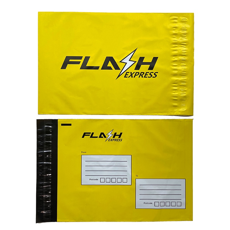 ?Ready Stock Flash Express 50Pcs/100Pcs Courier Bag Pocket Flyer Flyers  Plastic Postage Envelope Parcel bag Mailing A3 | Shopee Malaysia