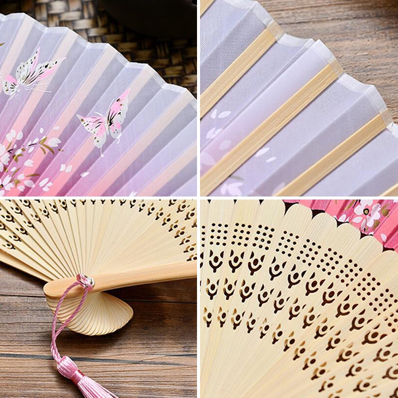 Versatile Must Chinese style antique Japanese retro Folding Fan Durable - Image 3