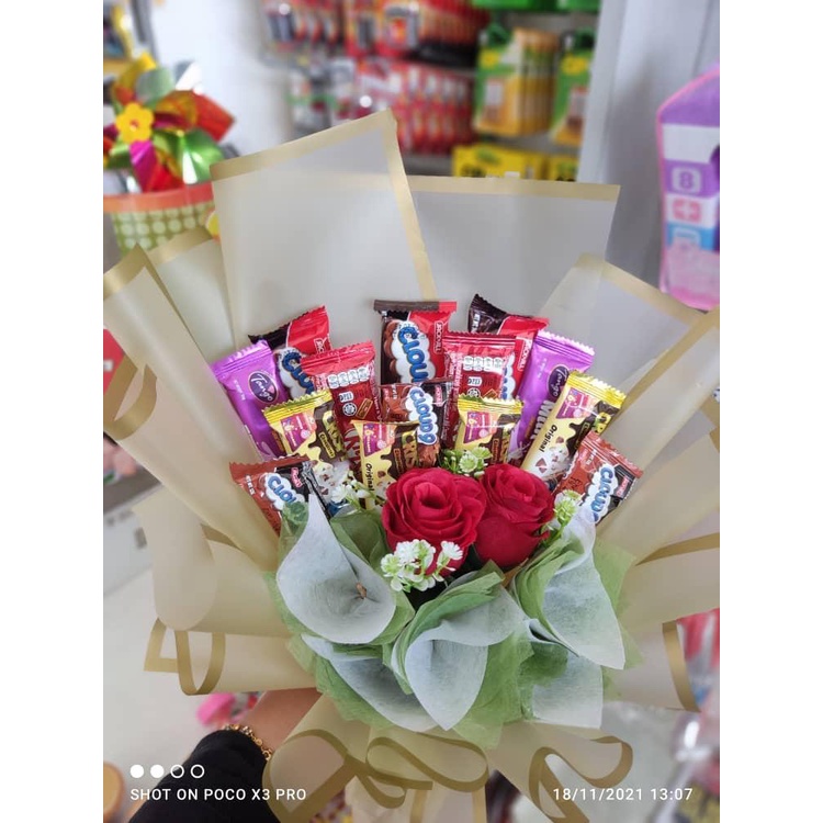 Hadiah hari jadi coklat bouquet surprise birthday aniversary good luck ...