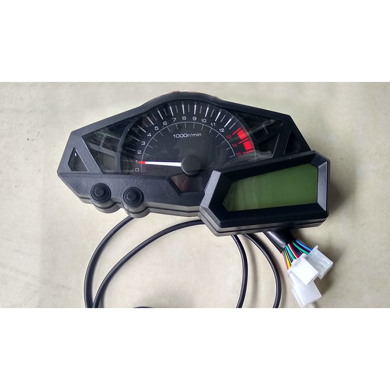 Kawasaki Ninja 300 EX300#9512 OEM Instrument Cluster/Speedometer/Tachometer 