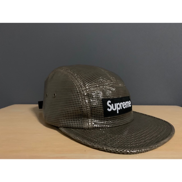 supreme five panel cap