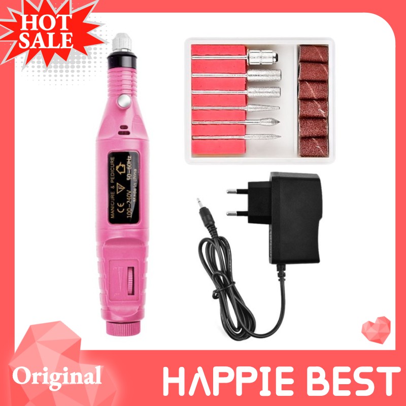 💥Happie Best💥Mini Electric Grinder Drill Tool Nail Gel Polish Removing