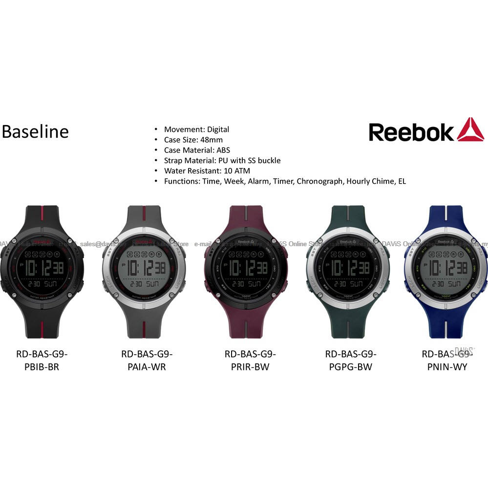 reebok watches malaysia