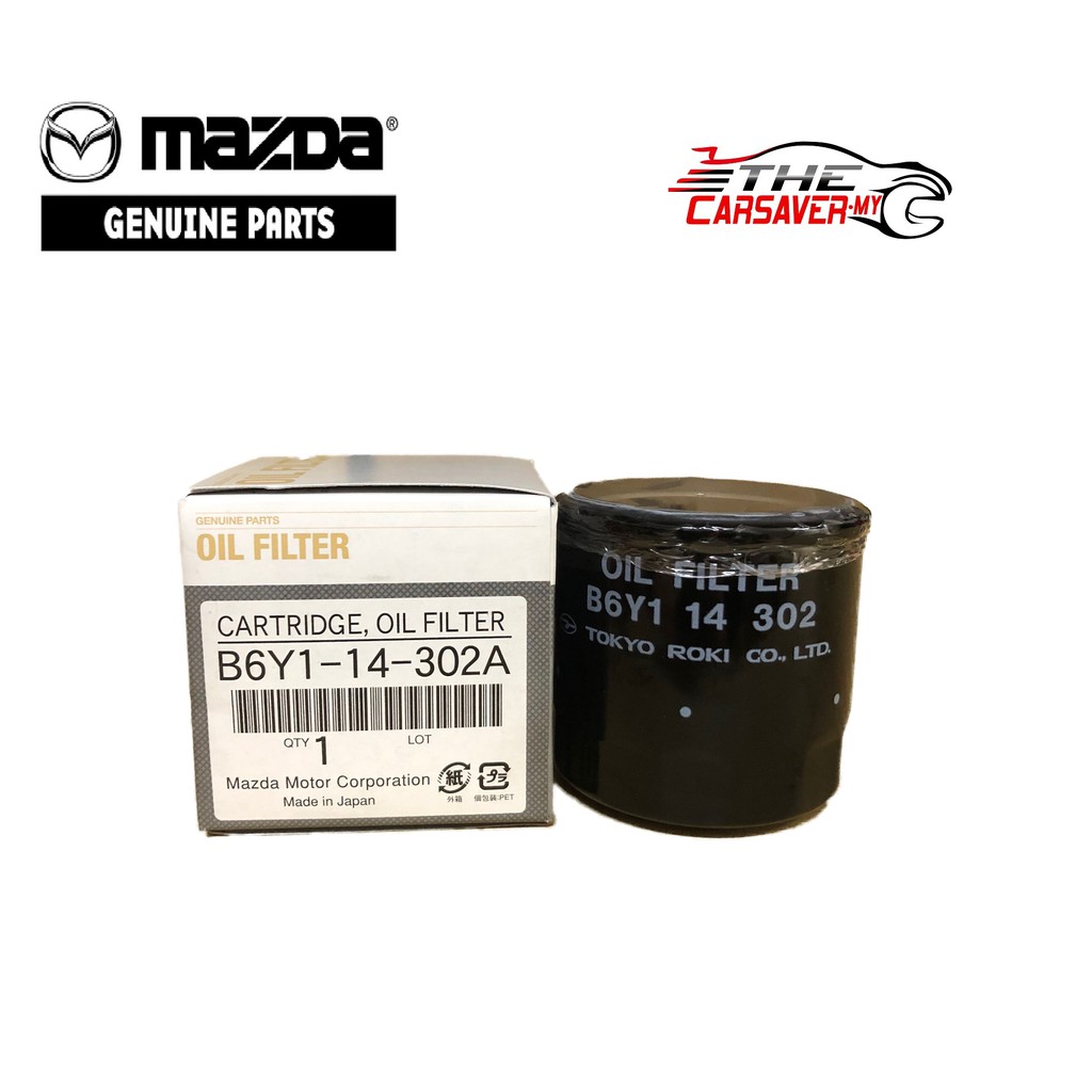 Mazda Genuine Oil Filter For Non Skyactiv Models B6y1 14 302a Shopee Malaysia