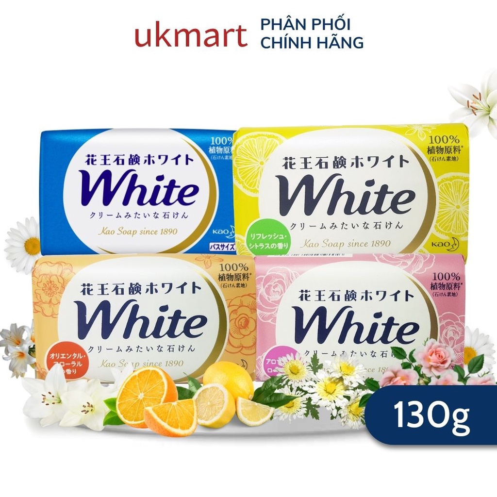 Kao White Skin Whitening Bath Soap 130g Japan Kao White Skin