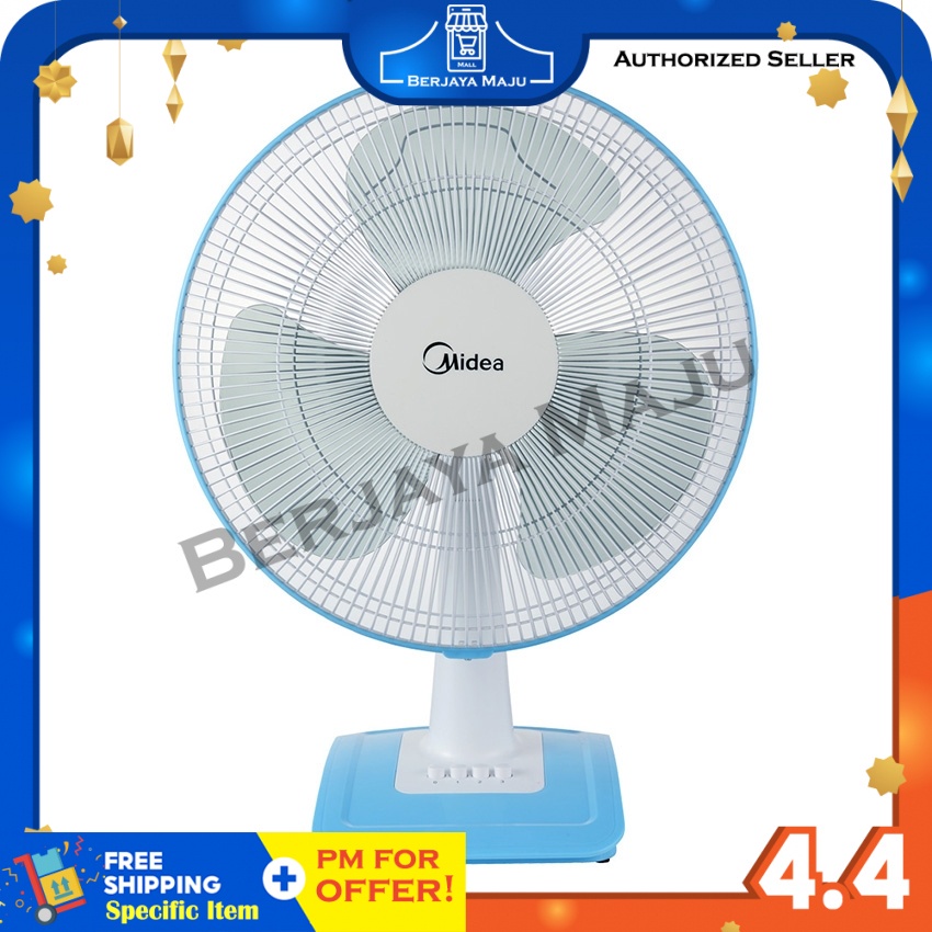 Midea 16 Table Fan Mf 16ft15nb Mf 16ft17nb Shopee Malaysia