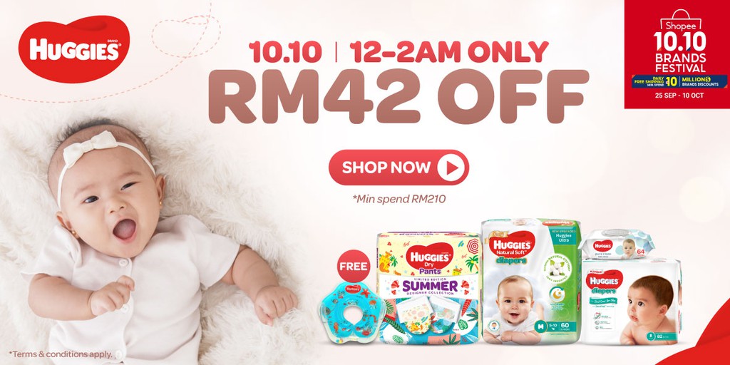 Huggies / Kleenex by Kimberly-Clark, Online Shop | Shopee Malaysia