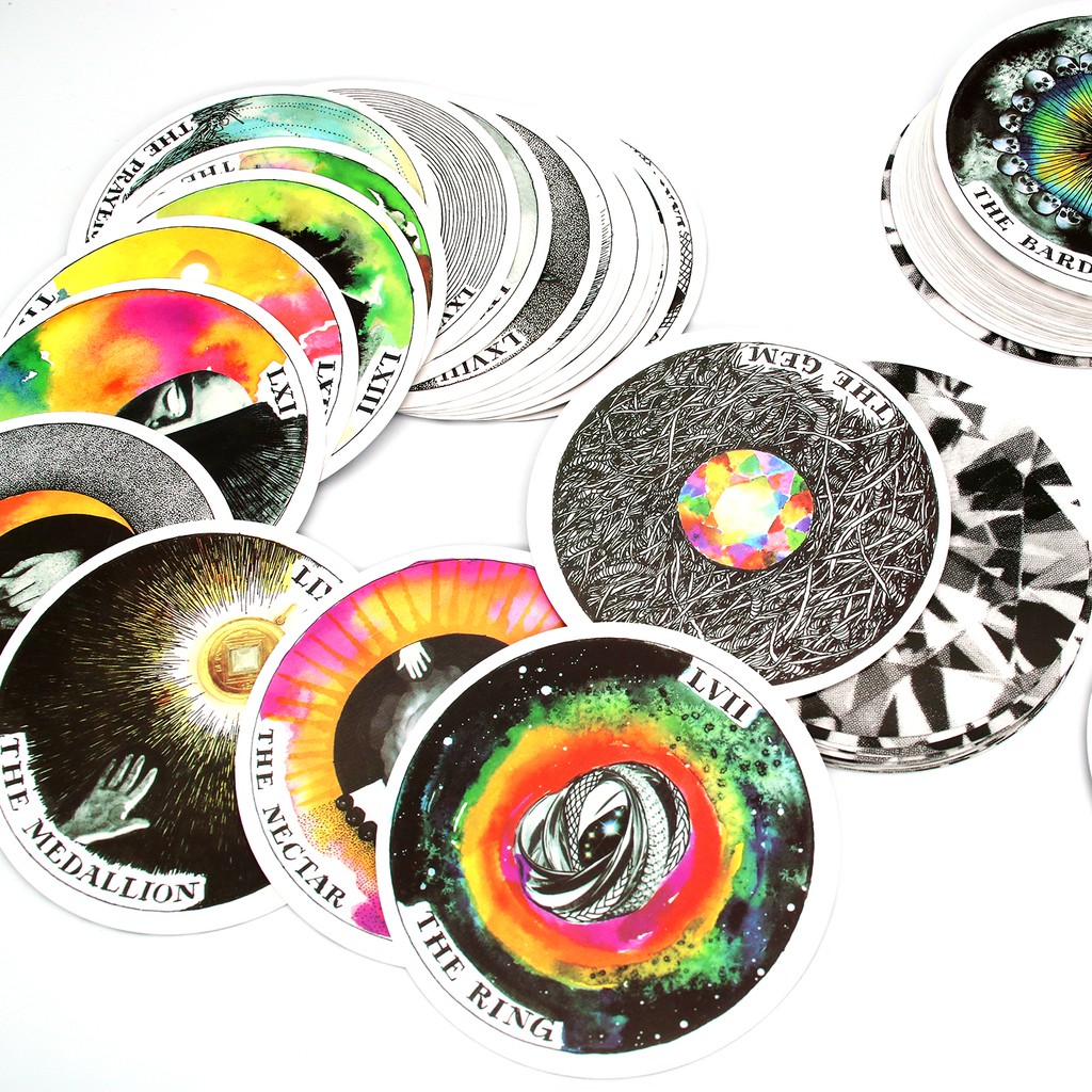 Quality Durable 78pcs Wild Unknown Archetypes Deck Guidebook By Kim Krans Circular Oracle Tarot Di Course Tutorial Gu... - Image 4