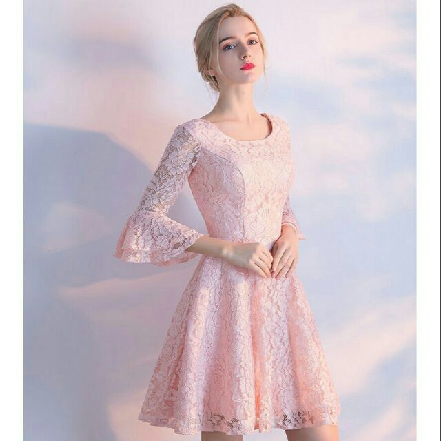 pastel casual dress