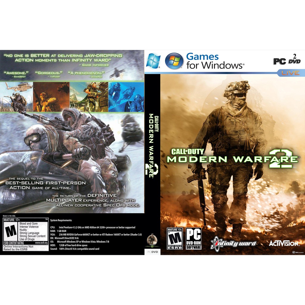 Call of Duty: Modern Warfare 2 PC GAME Offline [DVD INSTALLATION] | Shopee  Malaysia