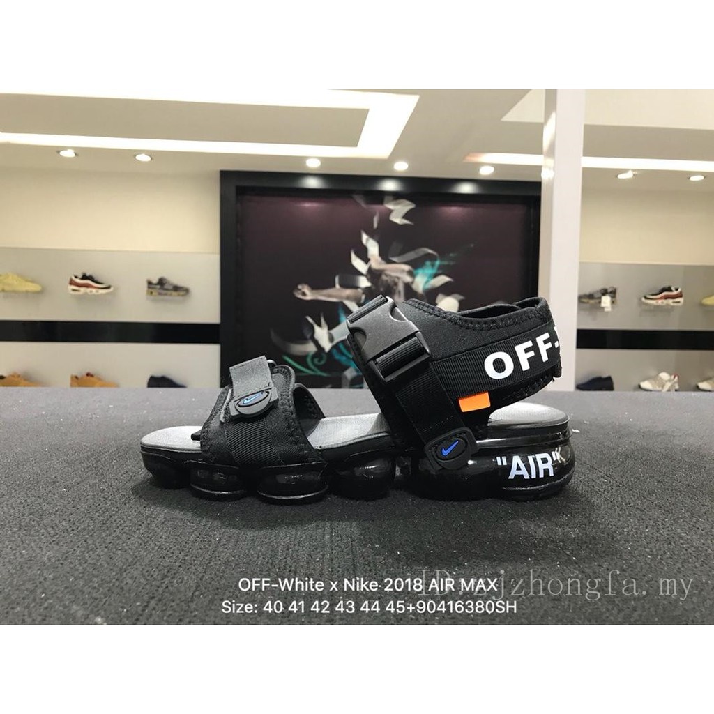 off white air max sandals