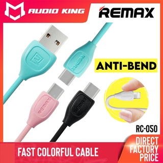FAST CHARGING Cable USB Cable Charger REMAX Cable Android RC-050 Cable Type C Cable Iphone Lightning Cable Wayar Cas Fon