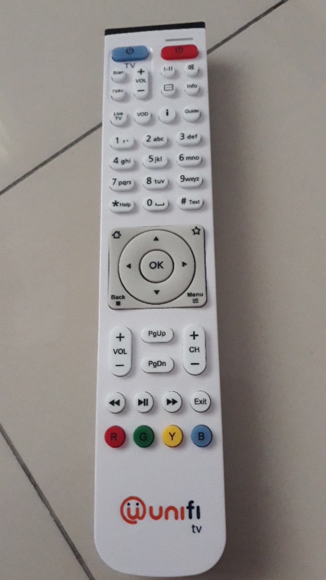 (Premium Quality) Unifi TM HyppTV Box TV Remote Control / Unifi Remote