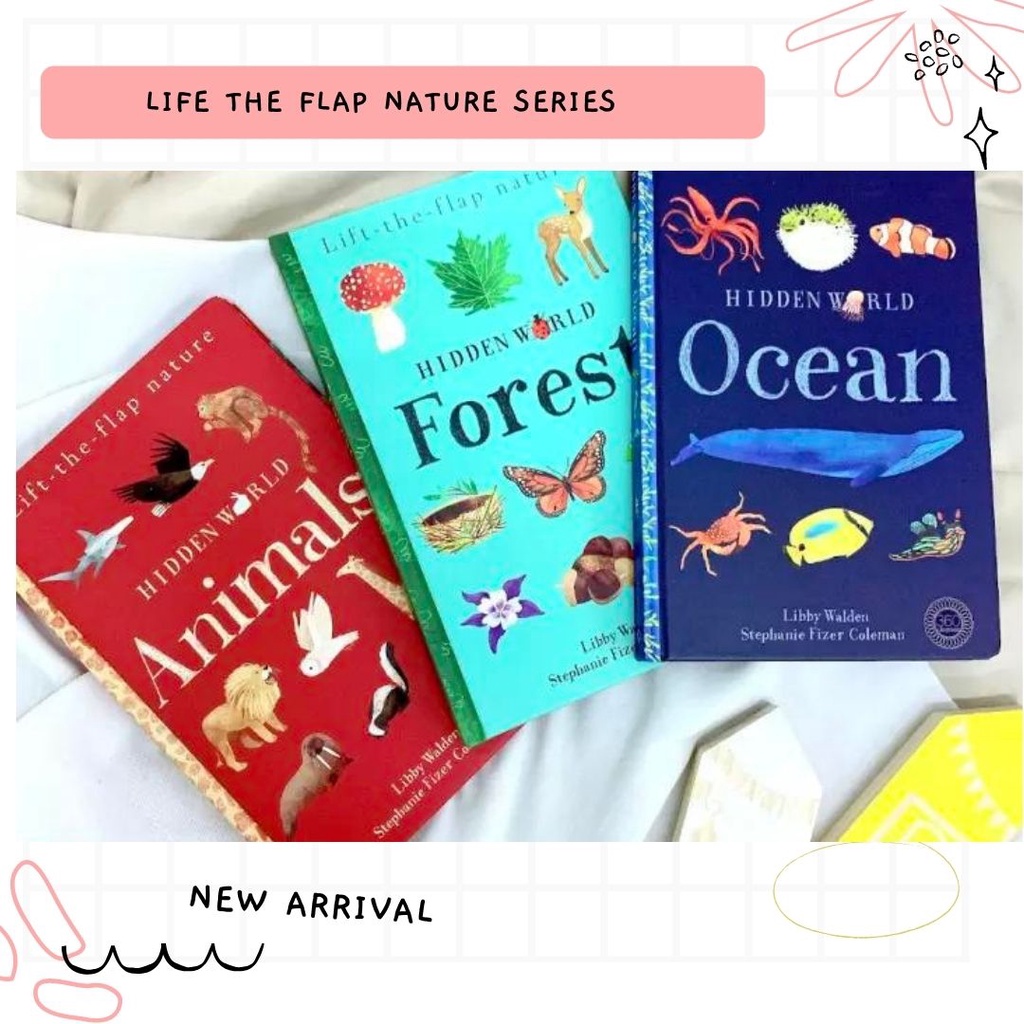 [Children Reference Book Hardcover] LiftTheFlap Nature Hidden