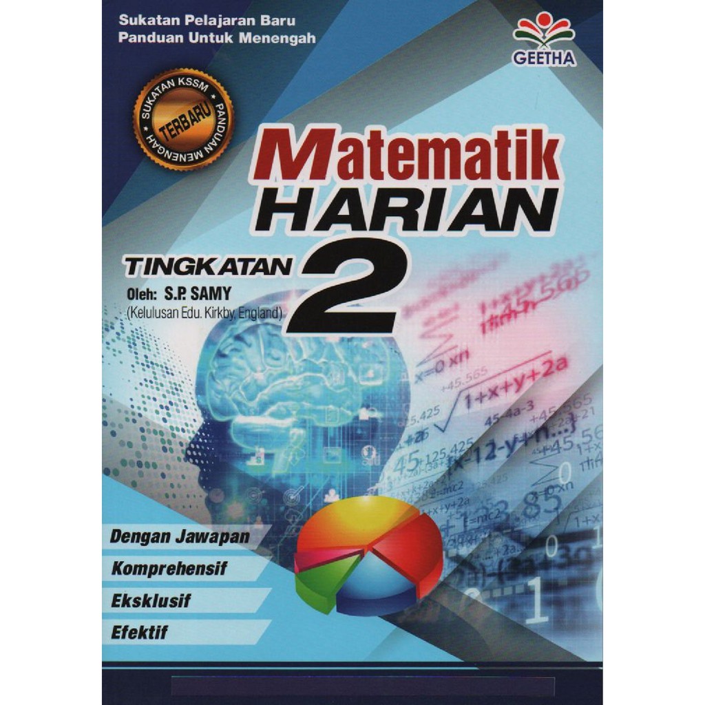 Topbooks Geetha Matematik Harian Tingkatan 2 Shopee Malaysia