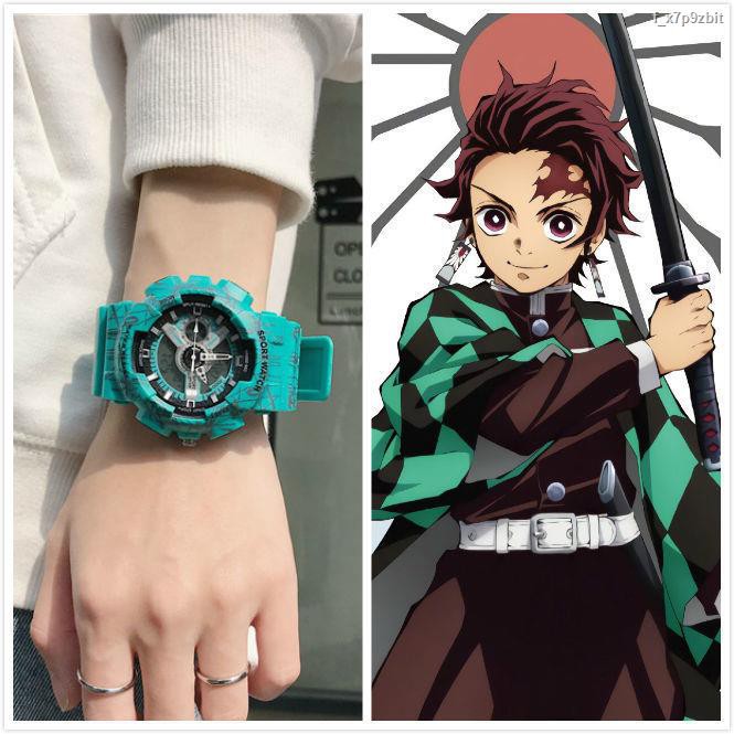 Low price✚♕The Blade of Ghost Slayer, Infinite Train, Anime Electronic Watch,  Trendy Personality, Handsome, Multifunctio | Shopee Malaysia