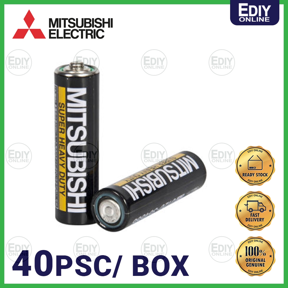 Mitsubishi AAA Battery (40 Pcs) _0707001 | Shopee Malaysia