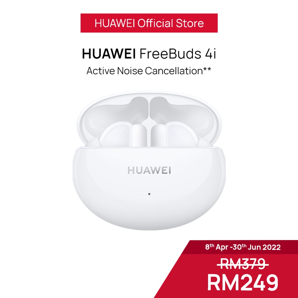 HUAWEI FreeBuds 4i Wireless Bluetooth Earphone  | Active Noise Cancellation | LTD