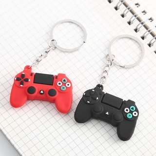 Game Controller PlayStation PS4 Keychain Video Gaming Keyring Gamer Gift