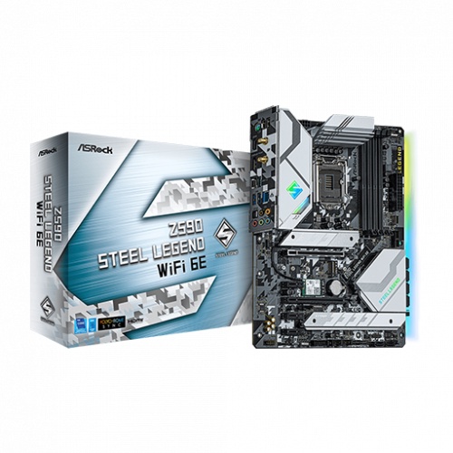 ASROCK Z690 STEEL LEGEND WiFi 6E SUPPORTS 12th GEN INTEL CORE PROCESSORS LGA1700 