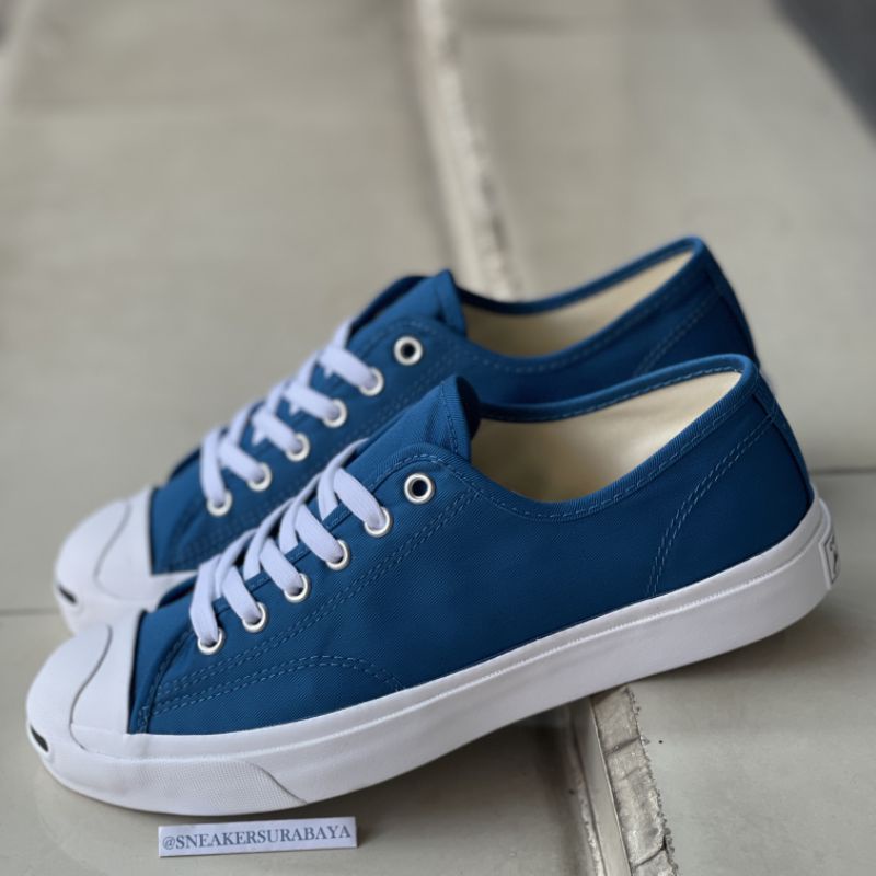 jack purcell blue leather