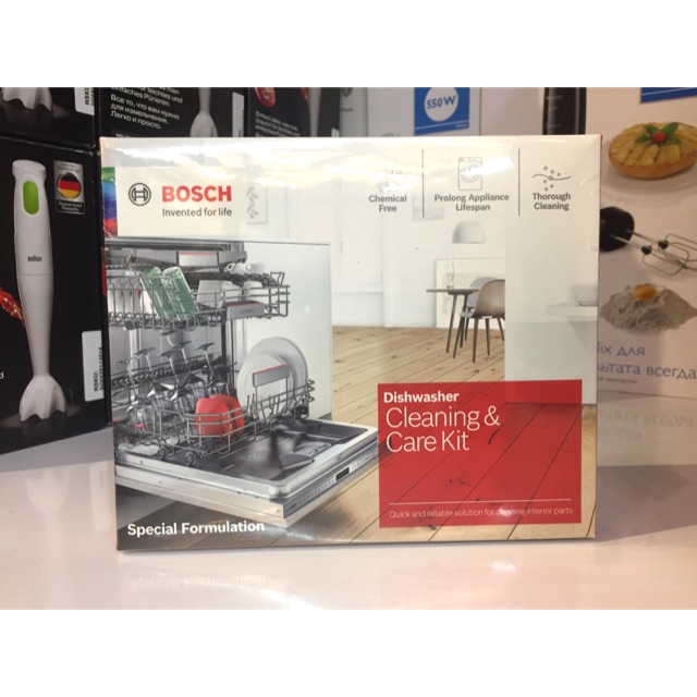 Bosch Dishwasher Cleaning and Care Kit Shopee Malaysia