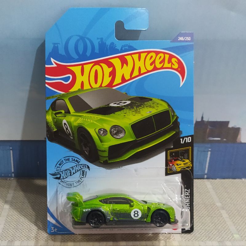hot wheels 2018 bentley continental gt3