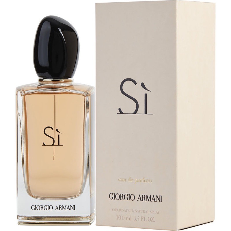100ML] Armani Si Perfume Giorgio Armani for woman edt eau de parfum eau de  toilette 7ML travel size | Shopee Malaysia
