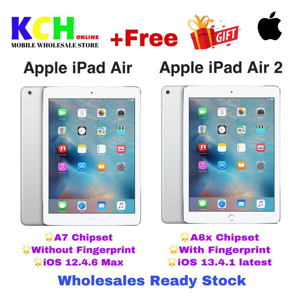 100 Original Apple Ipad Air Ipad Air 2 Used Shopee Malaysia