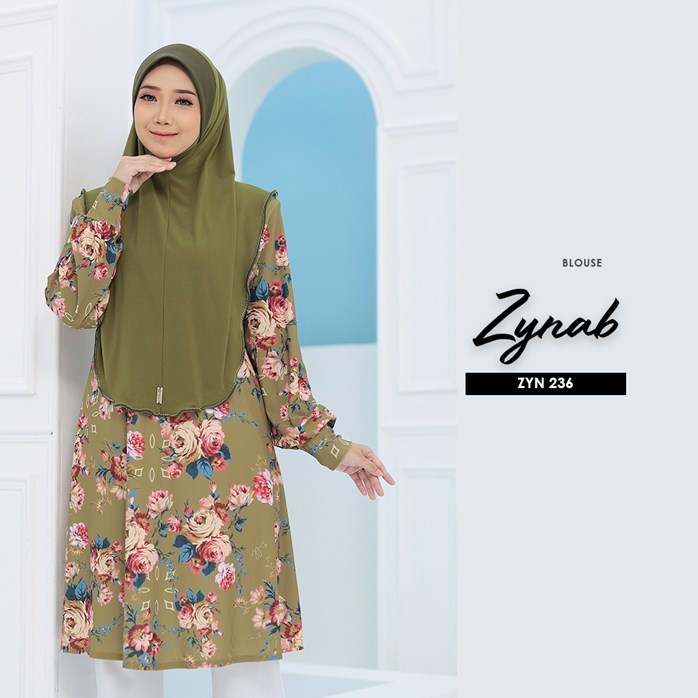 BLOUSE ZYNAB BY DALILA 3 | Shopee Malaysia