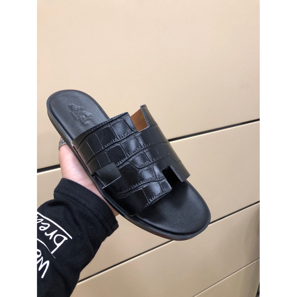 hermes slides men