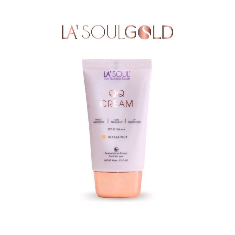 La Soul Gold Qq Cream Tinted Sunscreen Skin Treatment Uv Filter Foundation Concealer Makeup Base Shopee Malaysia