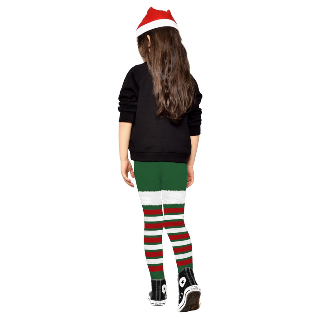 christmas running tights