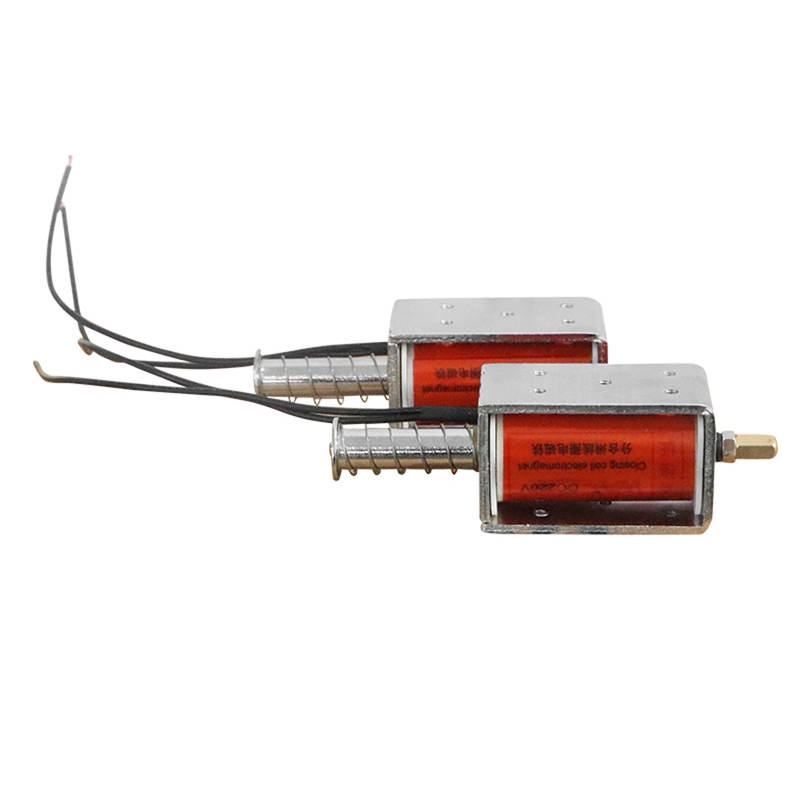 12V DC Long-stroke Solenoid Electromagnet Electric Magnet Push-Pull Actuator 