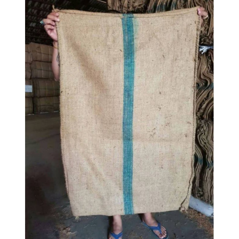 100kg Guni Besar Kain karung Large jute sack bag(USED) Shopee Malaysia