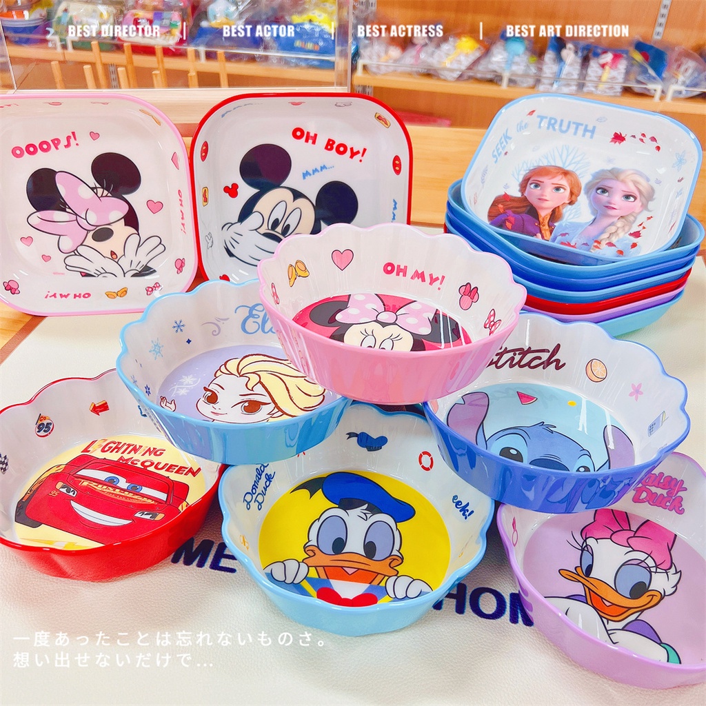 Cartoon Melamine Big Bowl Disney Bowl/Noodle Plate Melamine Plastic